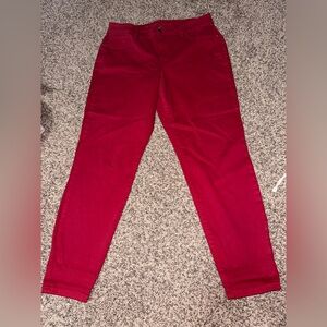 Maurice’s Red Pants